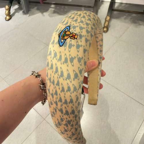 Vivienne Westwood 希爾瑪球形印花絲綢髮帶