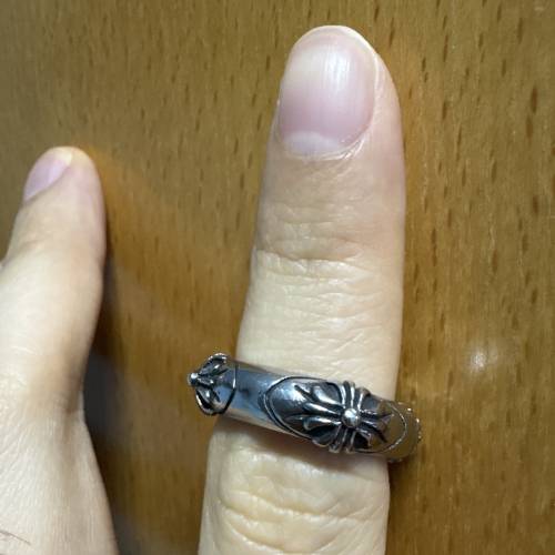 Chrome Hearts SBT十字花銀戒
