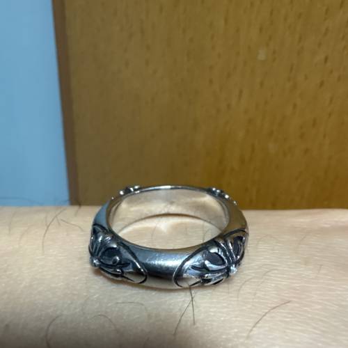 Chrome Hearts SBT十字花銀戒