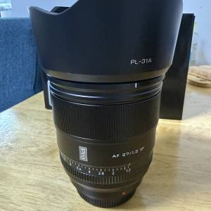 viltrox 27mm f1.2. xf len