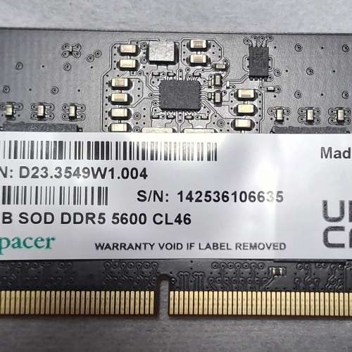 8GB ddr5  ram laptop x 2