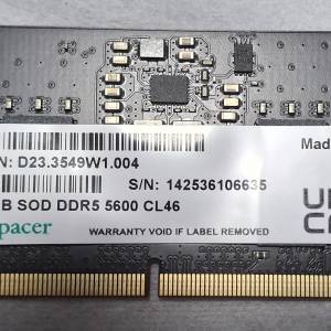 8GB ddr5  ram laptop x 2