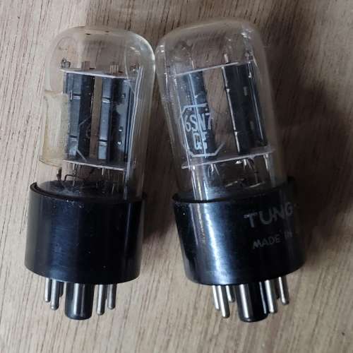Tung-sol 6SN7GT 貓耳黑屏