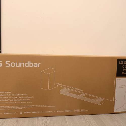 LG 樂金 3.1.3 聲道杜比全景聲 Sound Bar SC9S