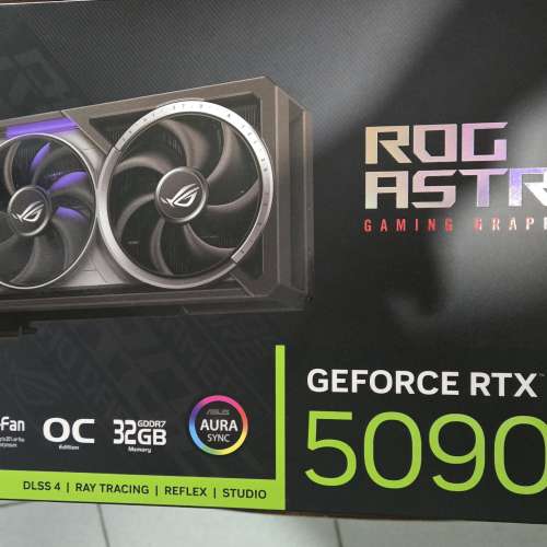 ASUS ROG ASTRAL GeForce RTX 5090 32GB 顯示卡 有單齊配件有保