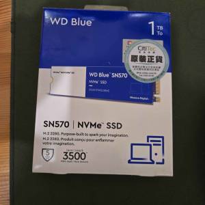 行貨有保WD Blue SN570 1TB
