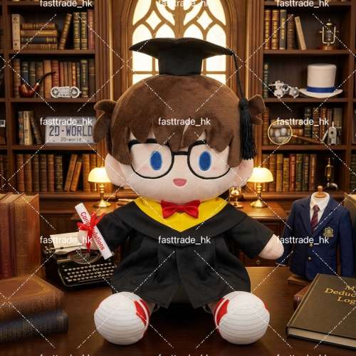 睇下文&middot;文盲勿擾&middot;不轉wtsapp/電話‼️大隻柯南畢業公仔 Detective Conan Graduat...