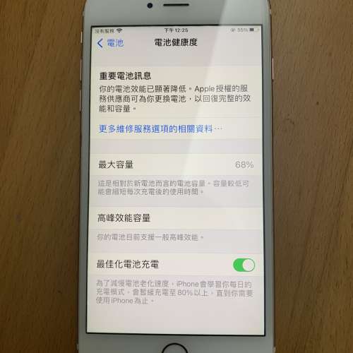 apple iphone 6s plus 128G 玫瑰金