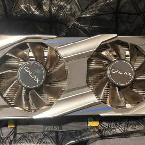 GALAX GTX1060 6GB 淨卡一張