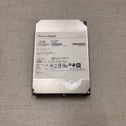 Western Digital (WD) Ultrastar DC HC550 18TB