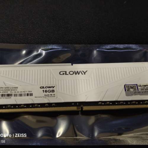 ddr4 16g 一條 3200hz頻率