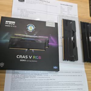 Klevv CRAS V RGB DDR5  32GB (16GB x 2) 7600MHz CL36