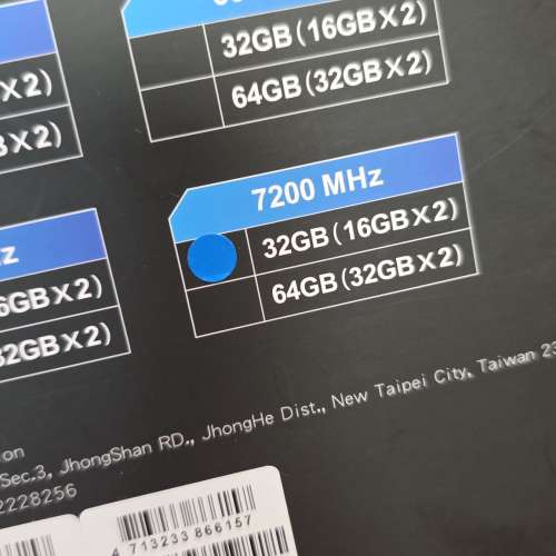 ANACOMDA EryxTataricus DDR5-7200  CL34 32GB Kit  (2x16GB)
