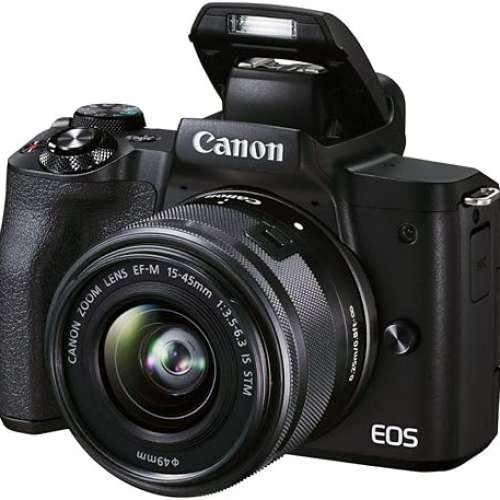 全新無用過水貨 Canon EOS M50 II KIT 15-45MM Black