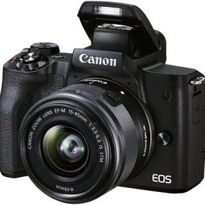 全新無用過水貨 Canon EOS M50 II KIT 15-45MM Black