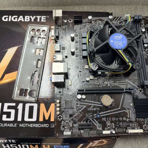 Intel i3 10105 + Gigabyte H510M