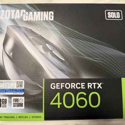 ZOTAC GAMING GeForce RTX 4060 8GB 顯示卡 行貨 有保養