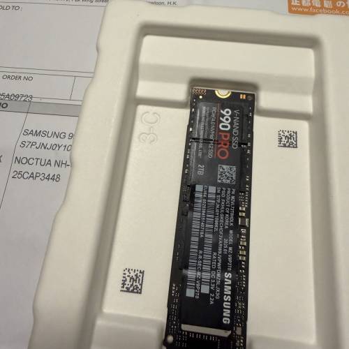 Samsung 990 Pro 2TB PCIe 4.0 NVMe M.2 SSD 行貨 有保養