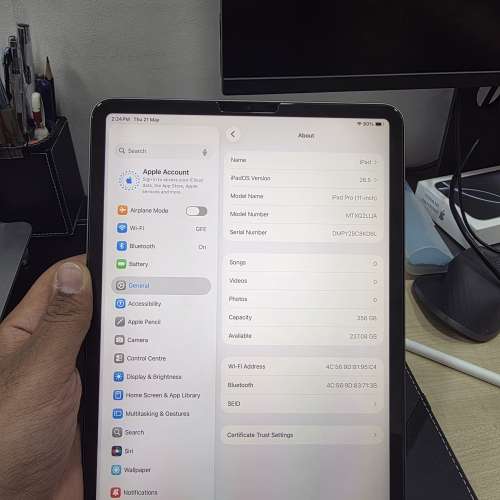 iPad Pro 11" 256GB