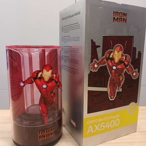 Oppo AX5400 Wi-Fi 6 Wireless Router 路由器 (Iron Man Version)
