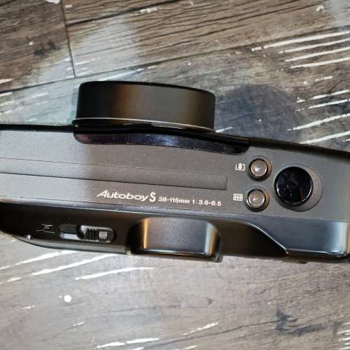 Canon Autoboy S 菲林機 黑武士 功能正常 送電試機 請看實物圖