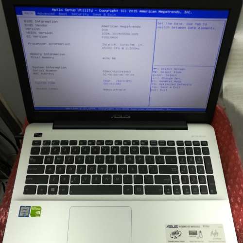 ASUS SonicMaster F555U/15.6&rdquo;LED/i7-6500U 2.50GHz/8GB DDR4 Ram/1TB HDD/93%New NB