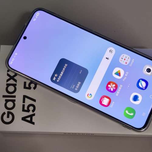samaung galaxy a57 8+256 紫色