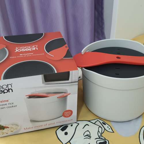 Joseph Joseph M-Cuisine Microwave Rice Cooker Steamer - 2 Liter