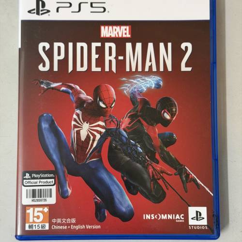 Ps5 spiderman 2 150HKD
