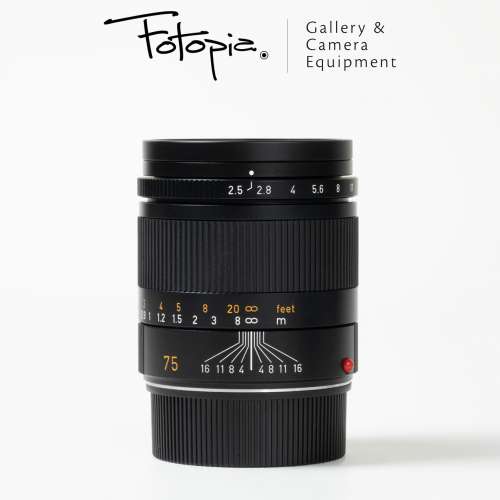 || New In Box Leica Summarit-M 75mm F2.5 with full packing ||