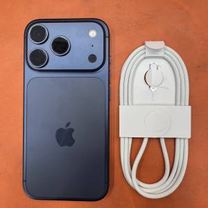 99%New iPhone 17 Pro 512GB 藍色 香港行貨 蘋果保養到2027年4月17日 電池100% 有...
