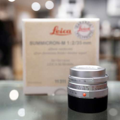 Leica Summicron-M 35mm F/2 V4 (Silver 7 Elements)#3612045 銀七枚