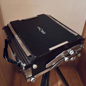 Ebony SV810U Ti 8X10 Ti Titanium Large Format Film Camera (Made By Ebony Wood)