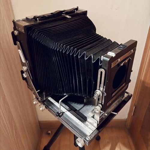 Ebony SV810U Ti 8X10 Ti Titanium Large Format Film Camera (Made By Ebony Wood)