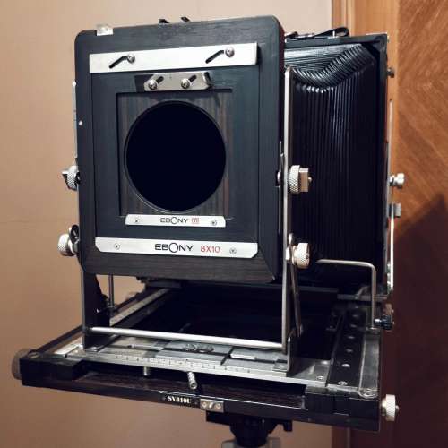 Ebony SV810U Ti 8X10 Ti Titanium Large Format Film Camera (Made By Ebony Wood)