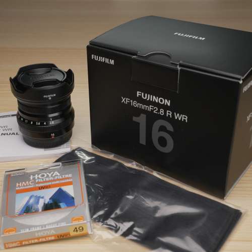 FUJINON XF 16mm F2.8 R WR