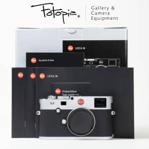 || Leica M (Typ 240) - Silver / 10771, like new with full packing ||
