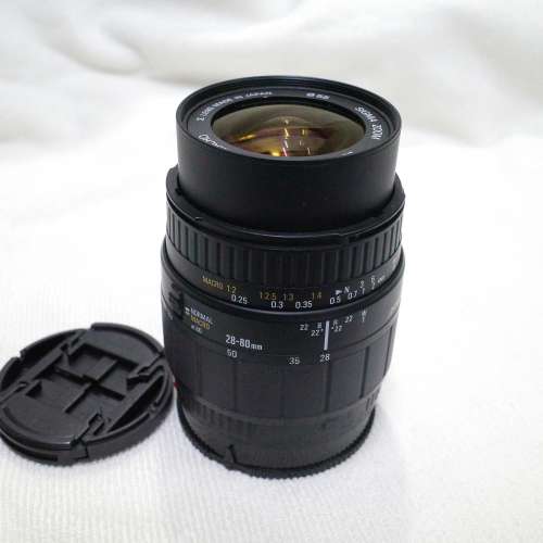 SIGMA AF 28-80 F3.5-5.6 Macro ASPH  A Mount Zoom Lens