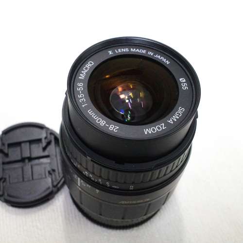 SIGMA AF 28-80 F3.5-5.6 Macro ASPH  A Mount Zoom Lens