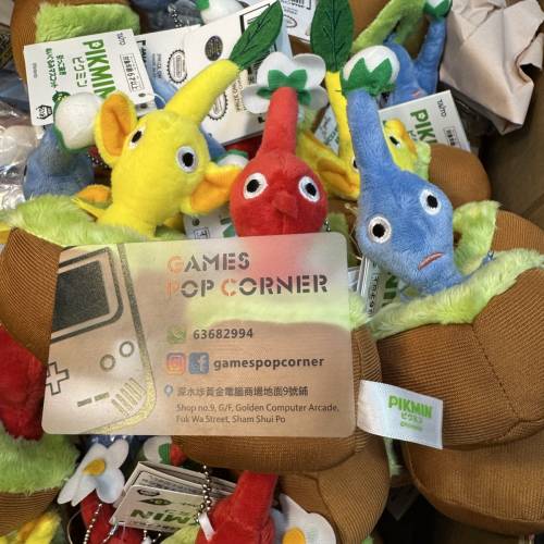 (全新現貨) Taito🇯🇵 可拉扯 皮克敏 🍄PIKMIN Keychain *全套3色