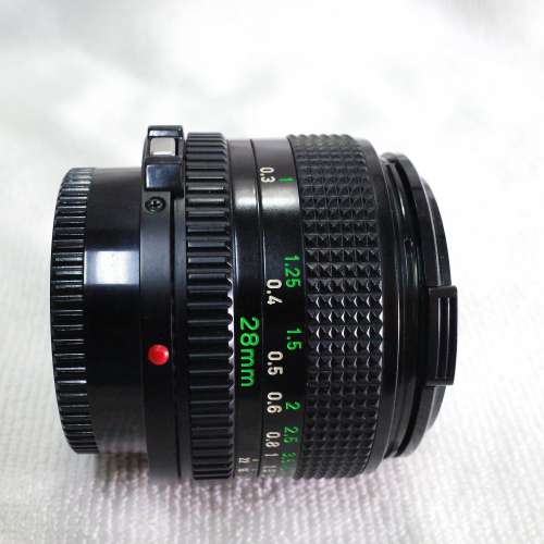 CANON FD 28mm F2.8 Manual Lens