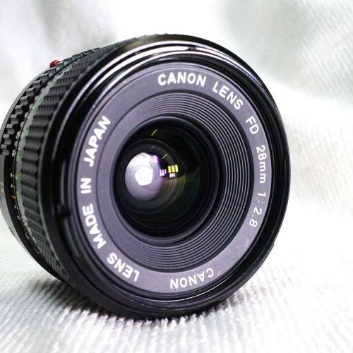 CANON FD 28mm F2.8 Manual Lens