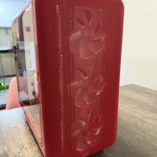 Hyte X50 Air wild cherry red