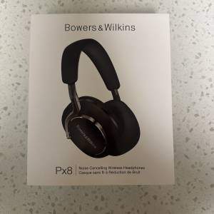 Bowers& Wilkins B&W Px8 頭戴式無線降噪耳機（黑色）