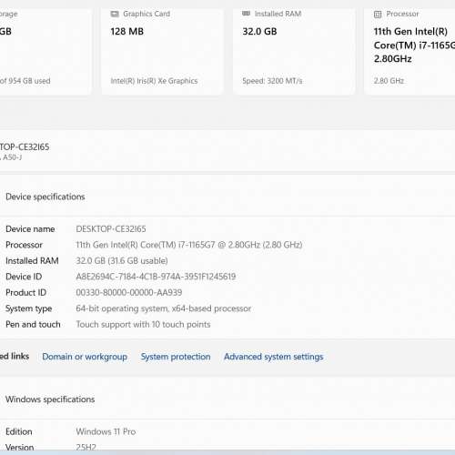 Toshiba 15.6 inch Dynabook TECRA A50-J touch screen 觸控手提電腦 CPU: i7 2.8 ...