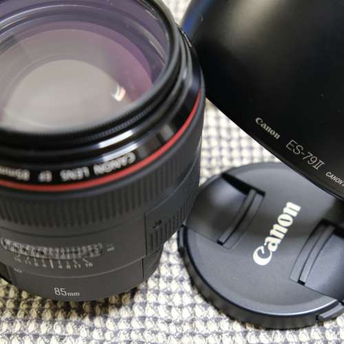 Canon EF 85mm f/1.2L II USM 佳能 99新