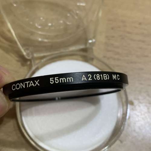 Contax MC 55mm filter 冇花 清晰 新诤