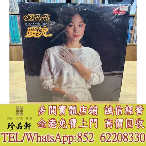 實體門市 免費上門：鳳飛飛《暖流》LP黑膠，中文黑膠碟，香港歌手 黑膠LP，台灣歌手...