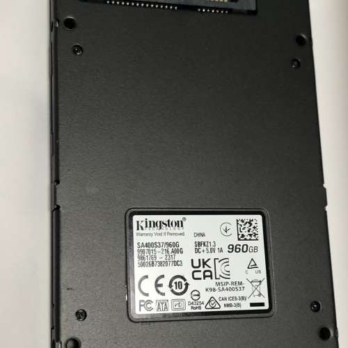 Kingston 960gb SSD