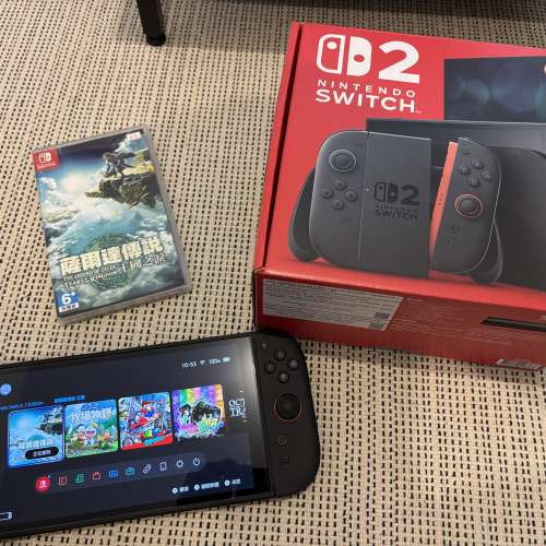 Switch 2 + 薩爾達 王國之淚